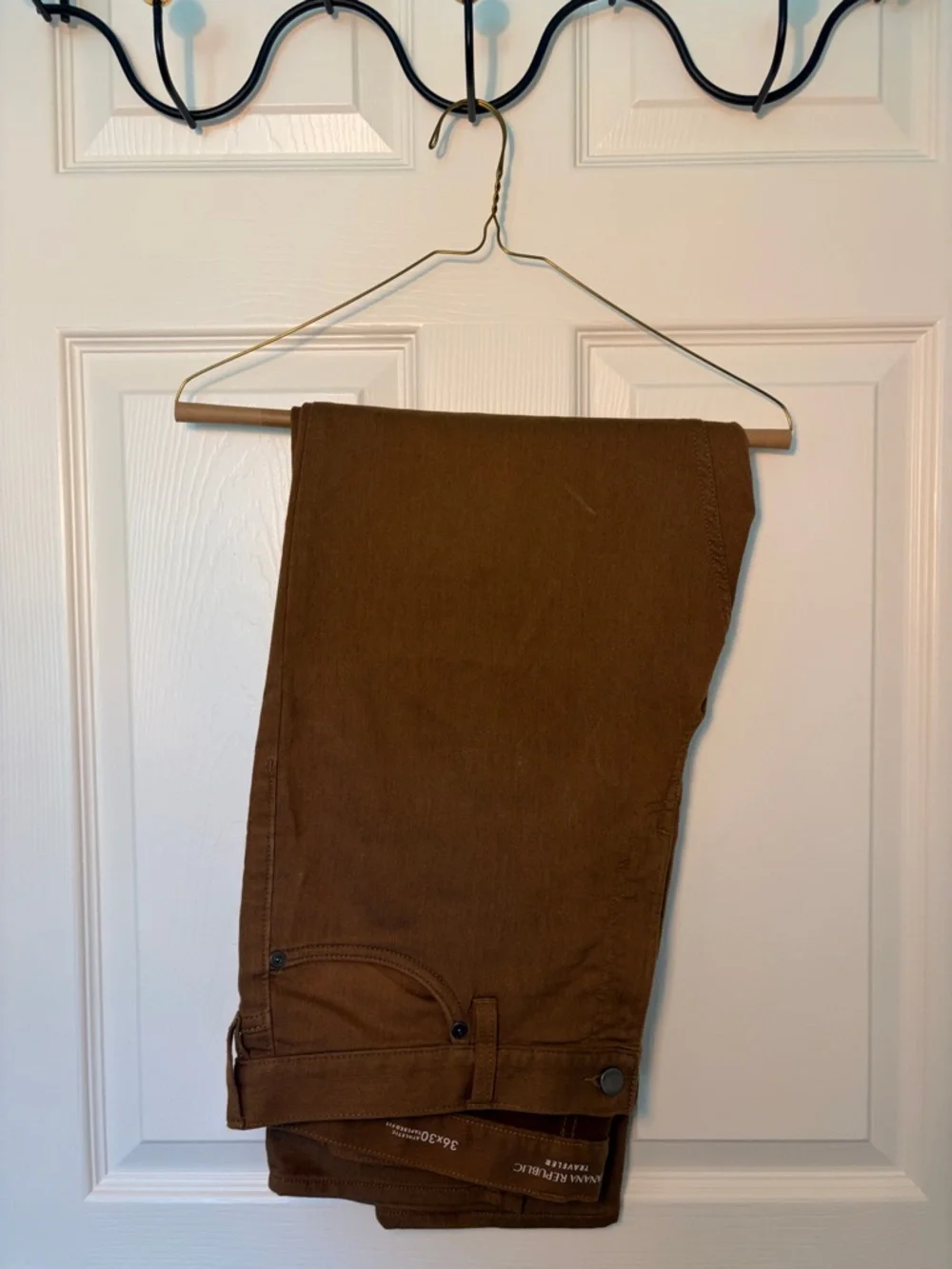 Mixed Men's Pants in Brown, Olive, and Gray